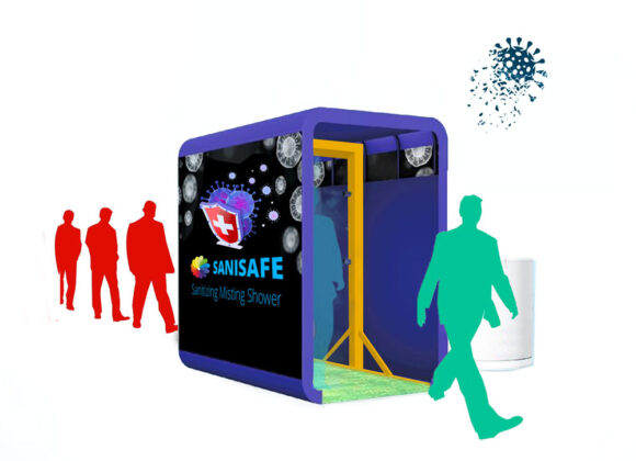 SaniSafe – Disinfecting Misting Shower